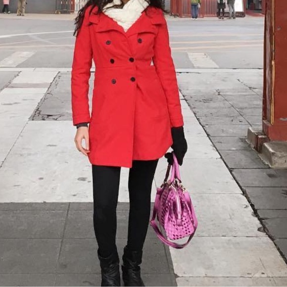 Lovely Double Breasted warm jacket from ZARA - Picture 2 of 7